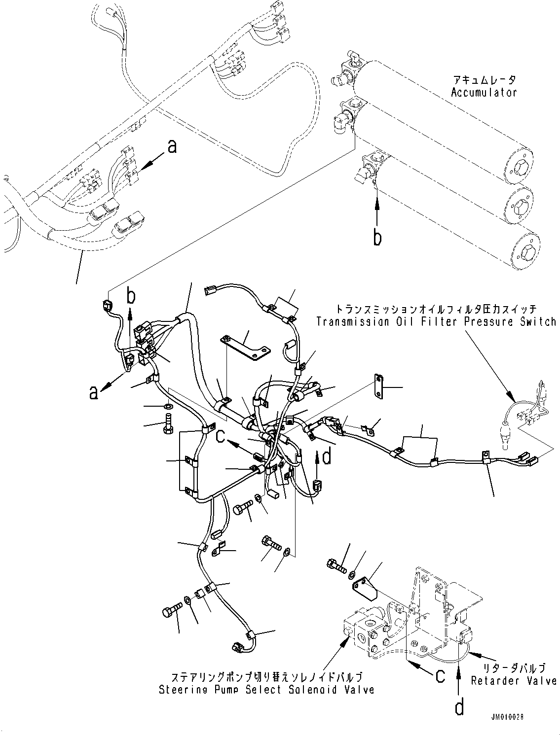 Жгут проводов 569-06-8L252 KOMATSU