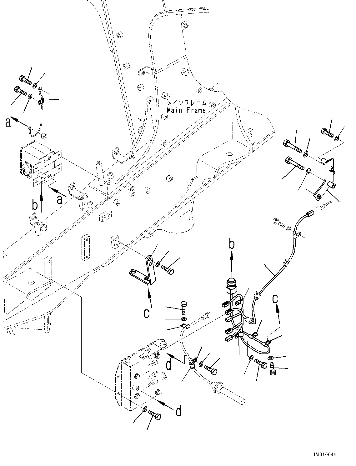 Жгут проводов 566-84-8L930 KOMATSU