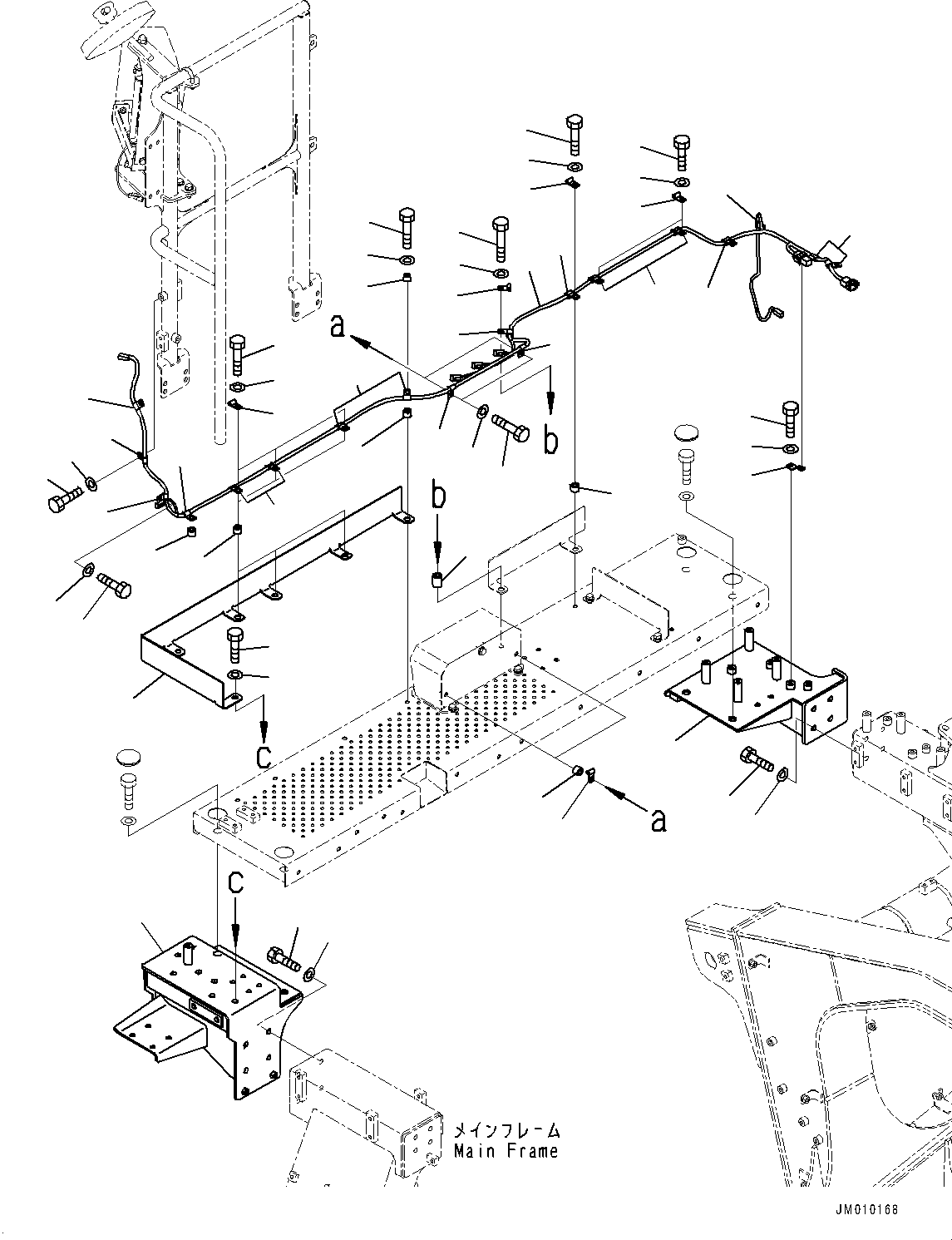 Жгут проводов 566-86-8L660 KOMATSU