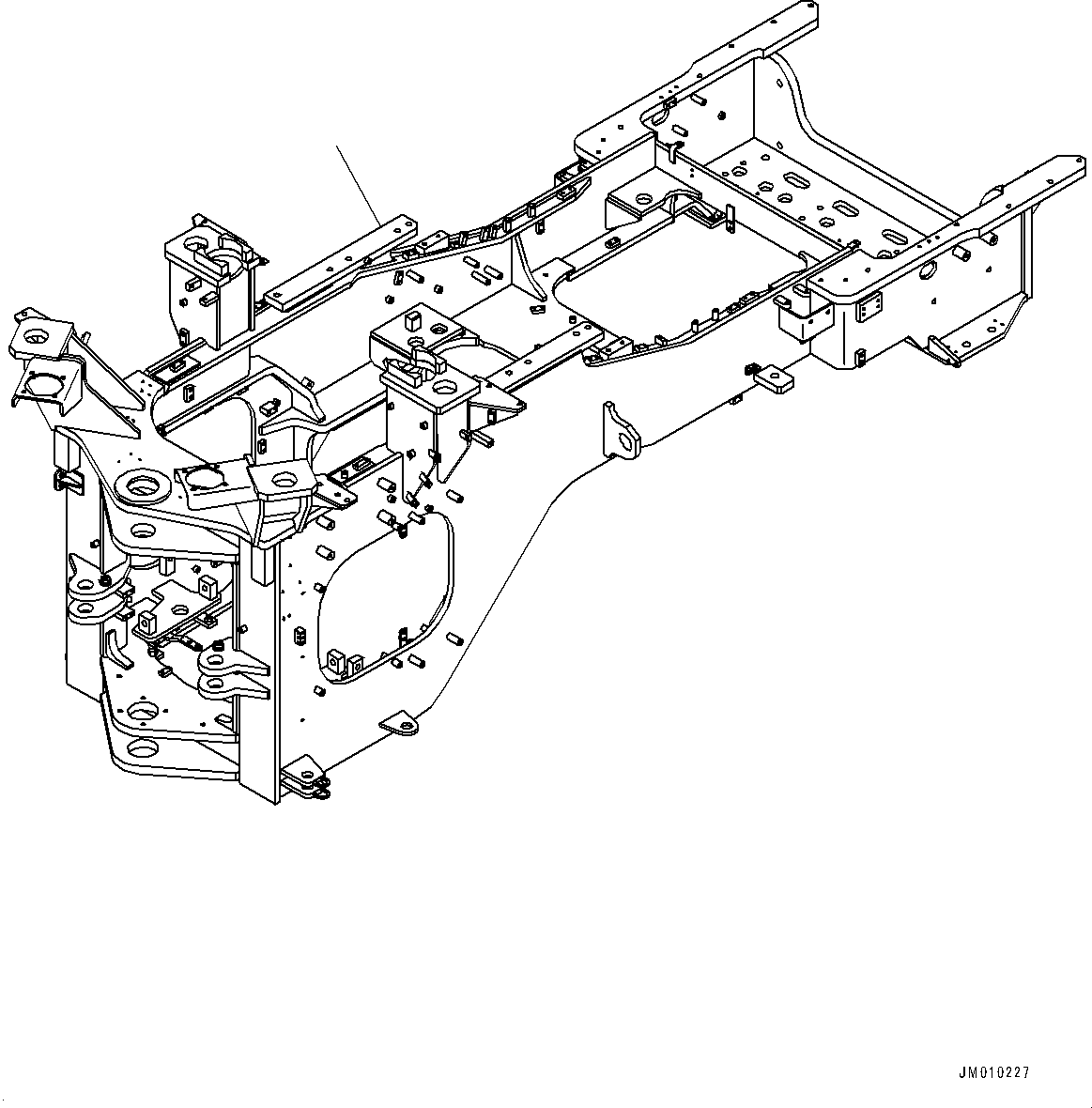 Рама 425-S05-6731 KOMATSU