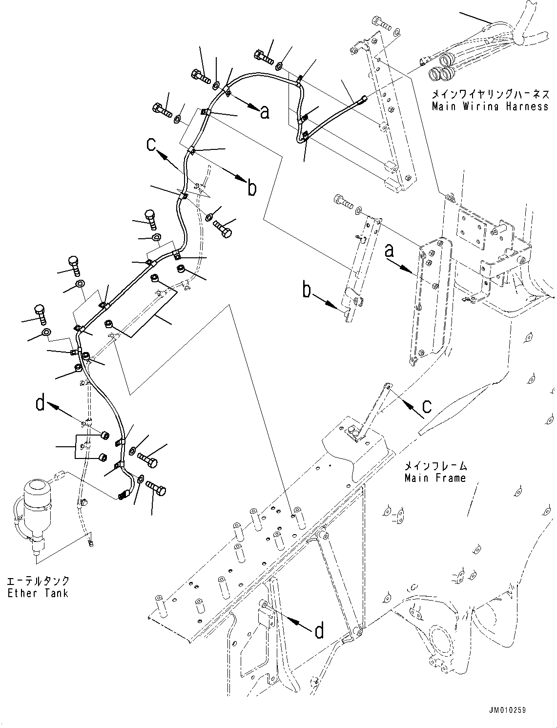 Жгут проводов 562-06-3A680 KOMATSU