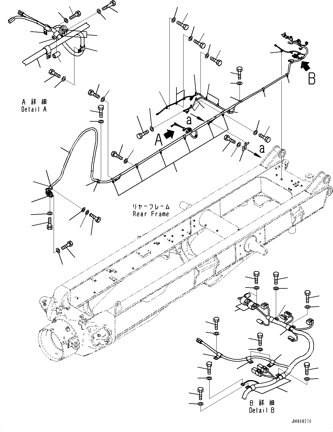 Жгут проводов 56B-06-51223 KOMATSU