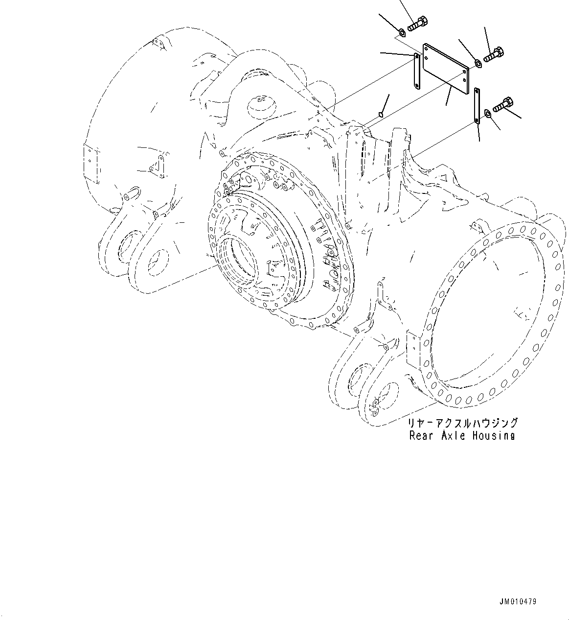 Пластина 562-22-54320 KOMATSU
