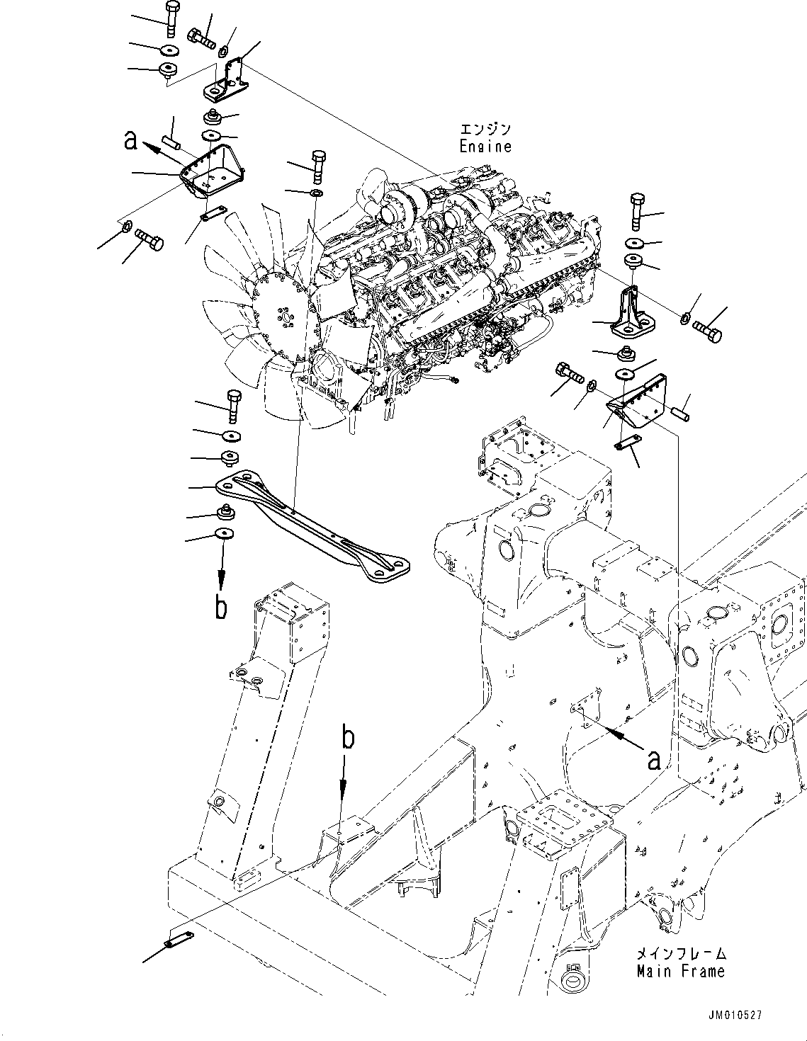Кронштейн 562-01-3A140 KOMATSU