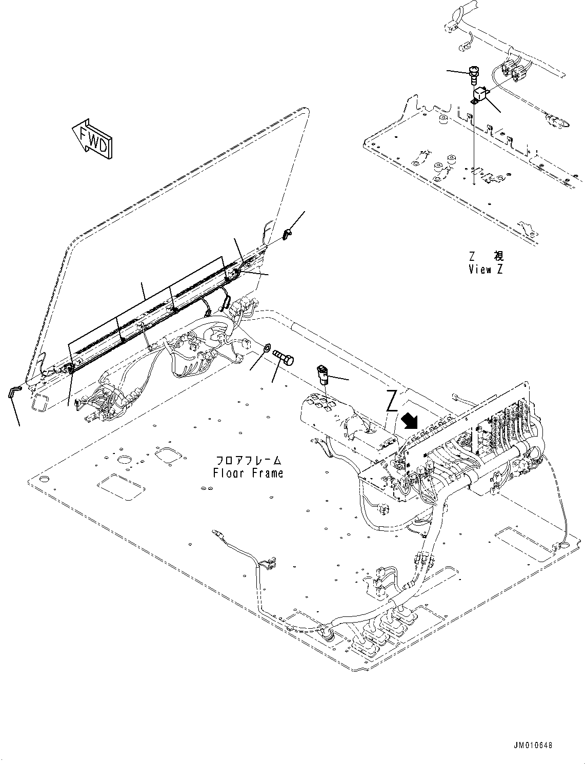 Жгут проводов 562-95-3A320 KOMATSU