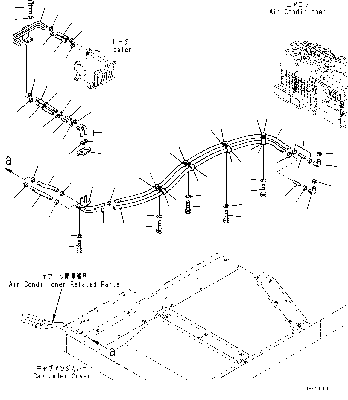 Хомут 3EA-05-46150 KOMATSU