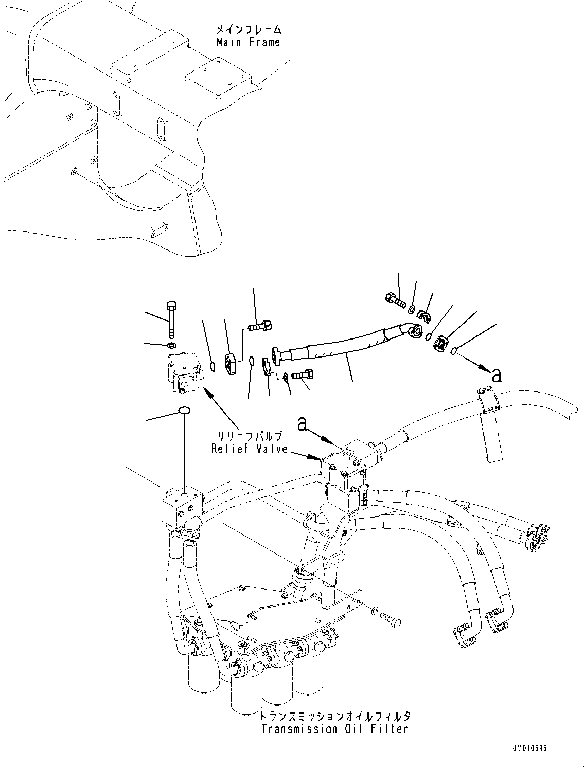 Фланец 562-84-3B460 KOMATSU