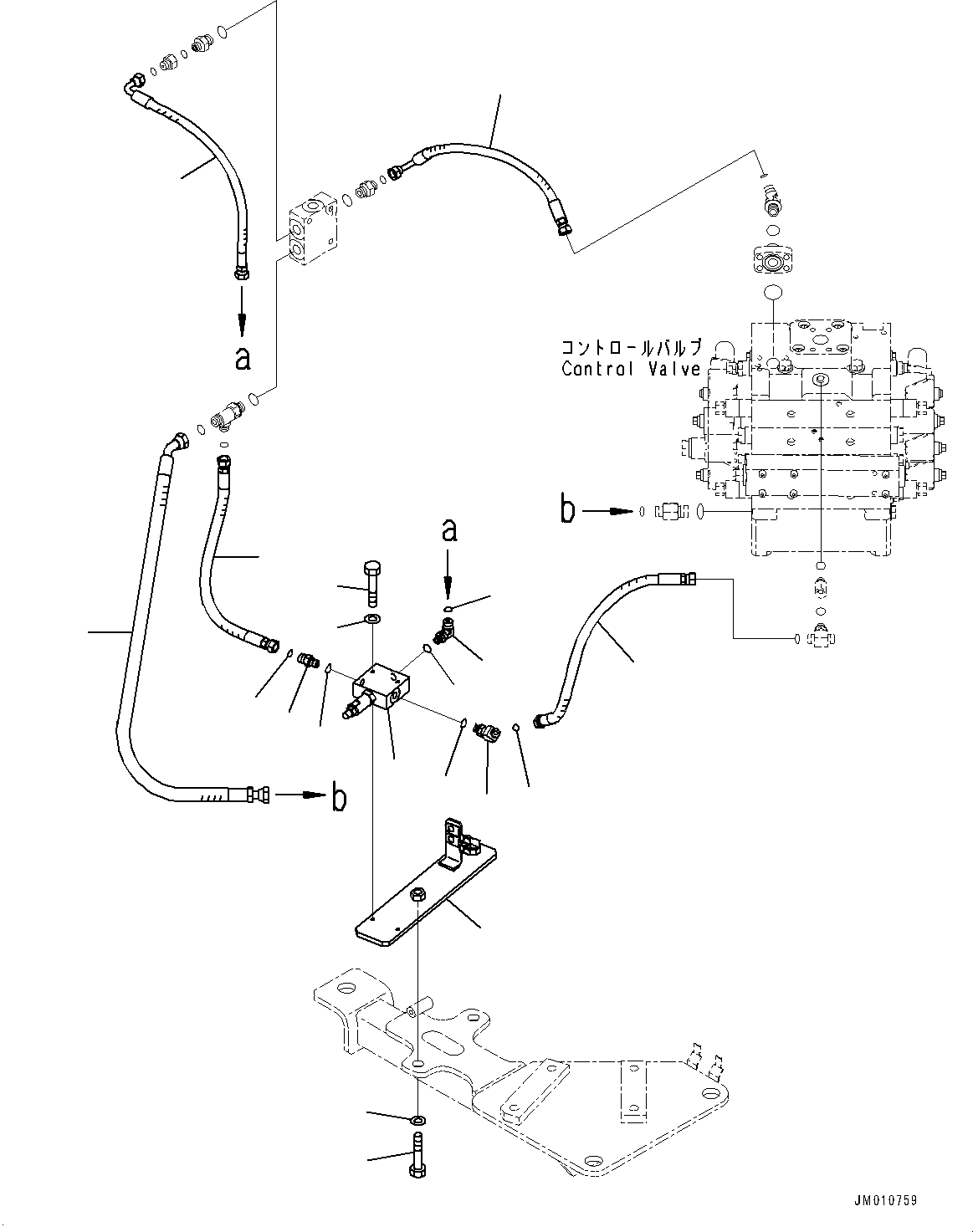 Шланг 02755-00407 KOMATSU