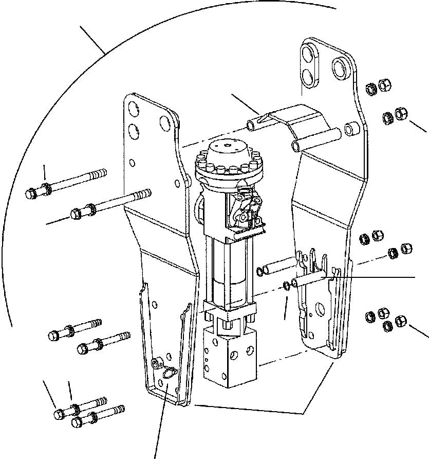 Screw UNF 7/8 in. WG96509585 KOMATSU