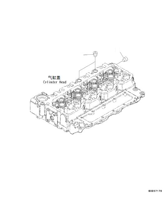 Пластина 6271-81-2260 KOMATSU
