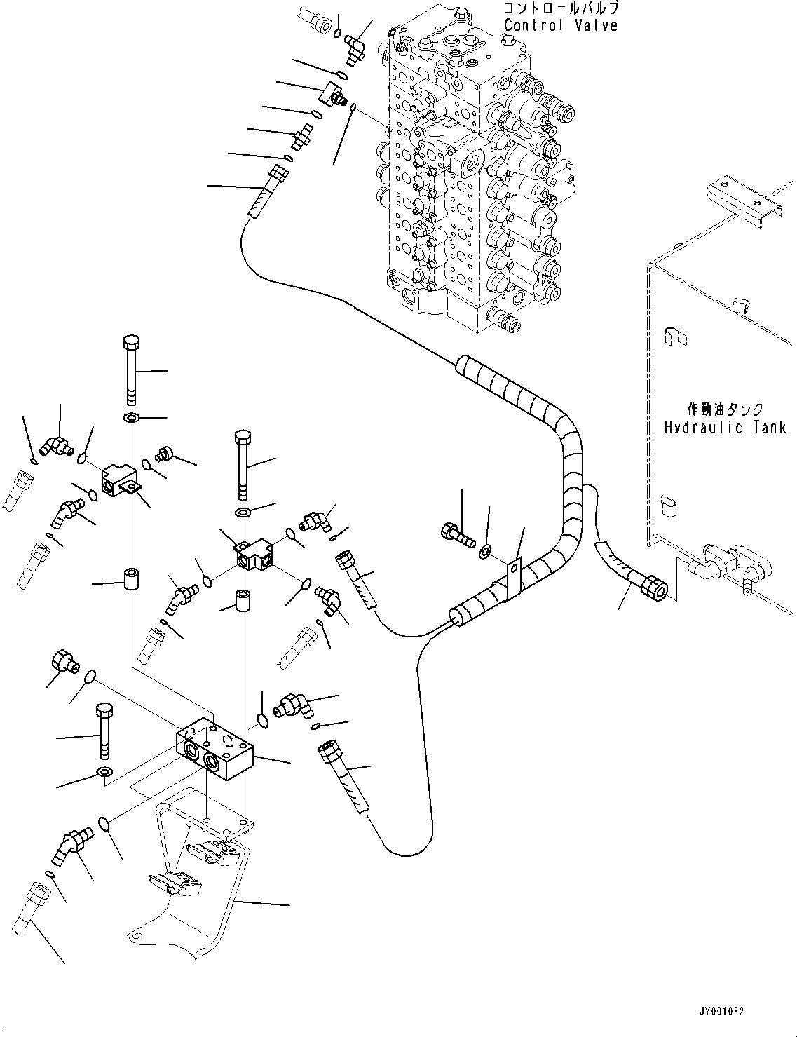 Пробка 07040-22012 KOMATSU