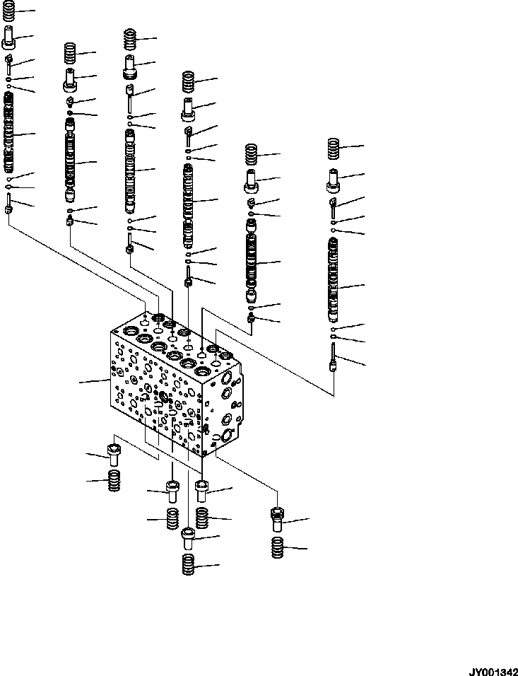 Клапанный блок 723-46-11360 KOMATSU