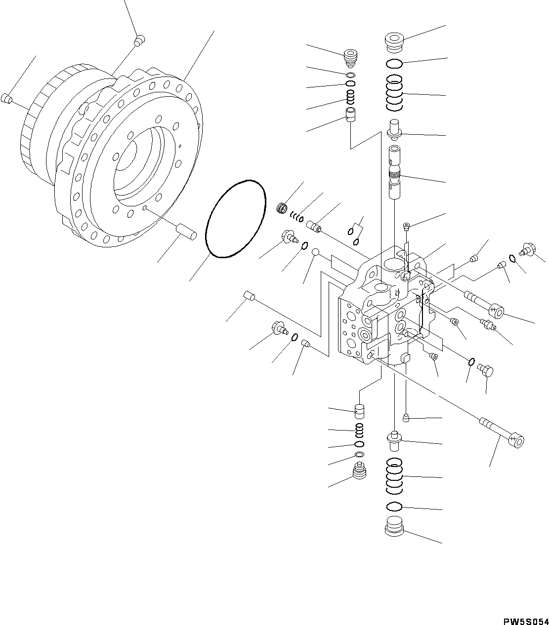 Корпус в сборе 708-8H-04750 KOMATSU