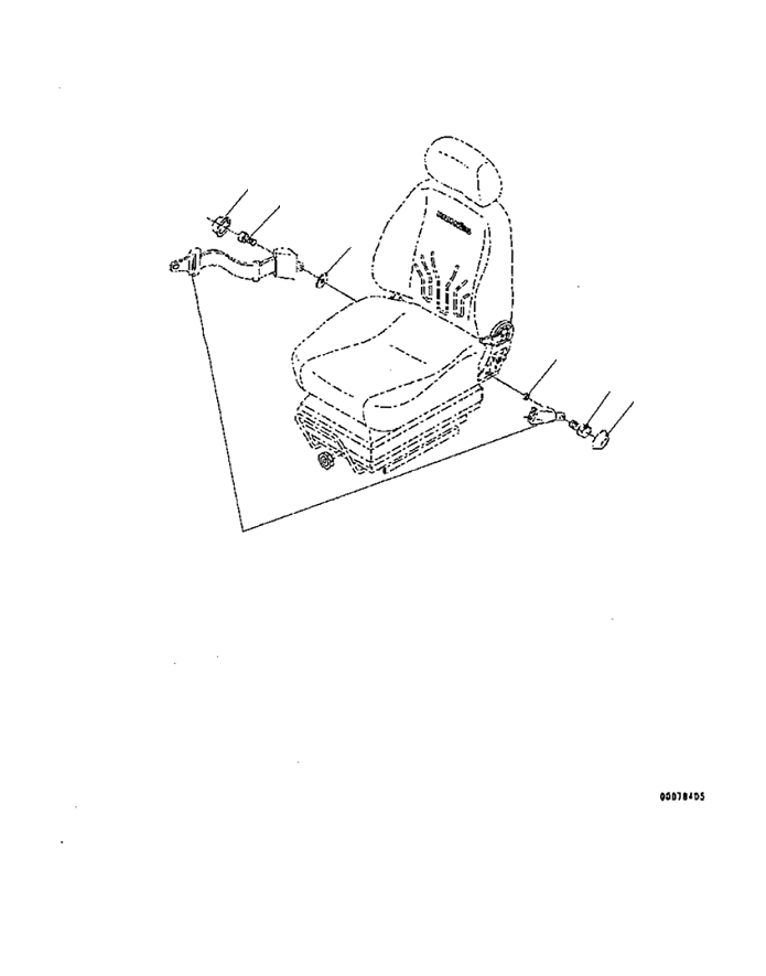 BELT, LAP 20Y-57-D1610 KOMATSU