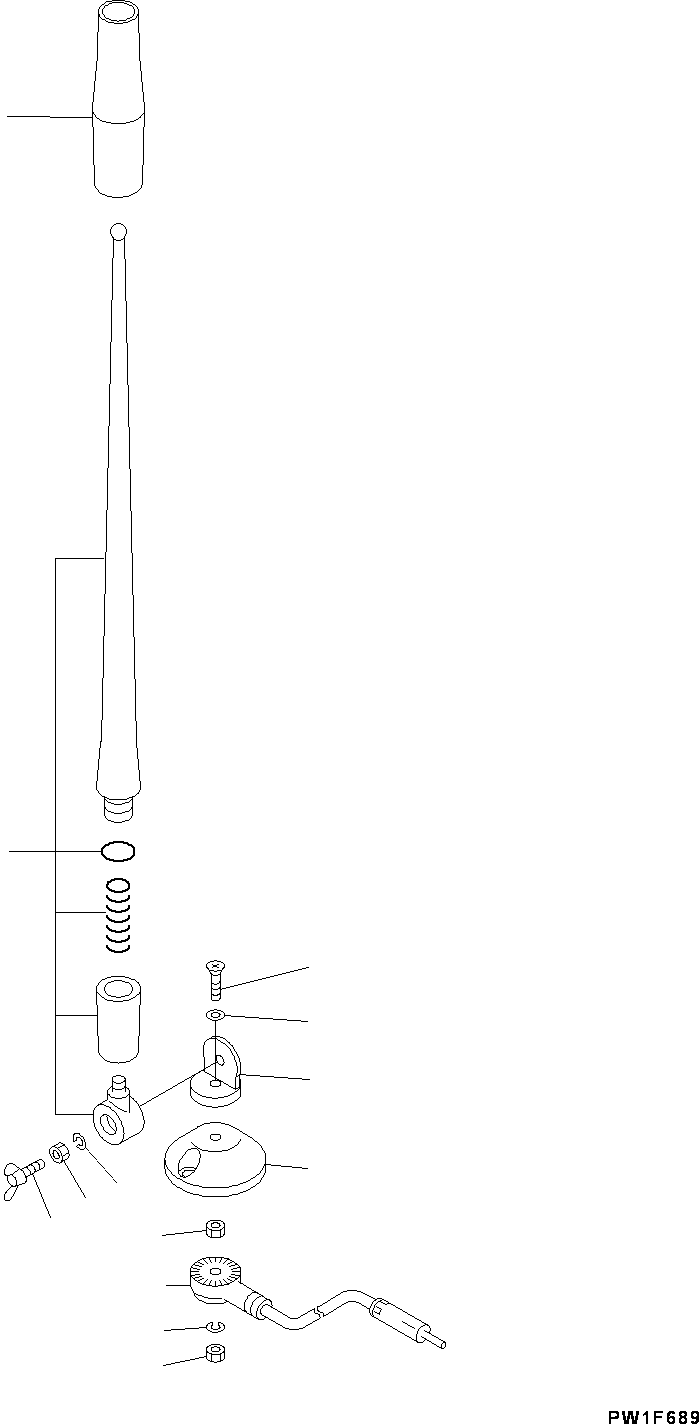 Держатель DUMMY-KIP3075 KOMATSU