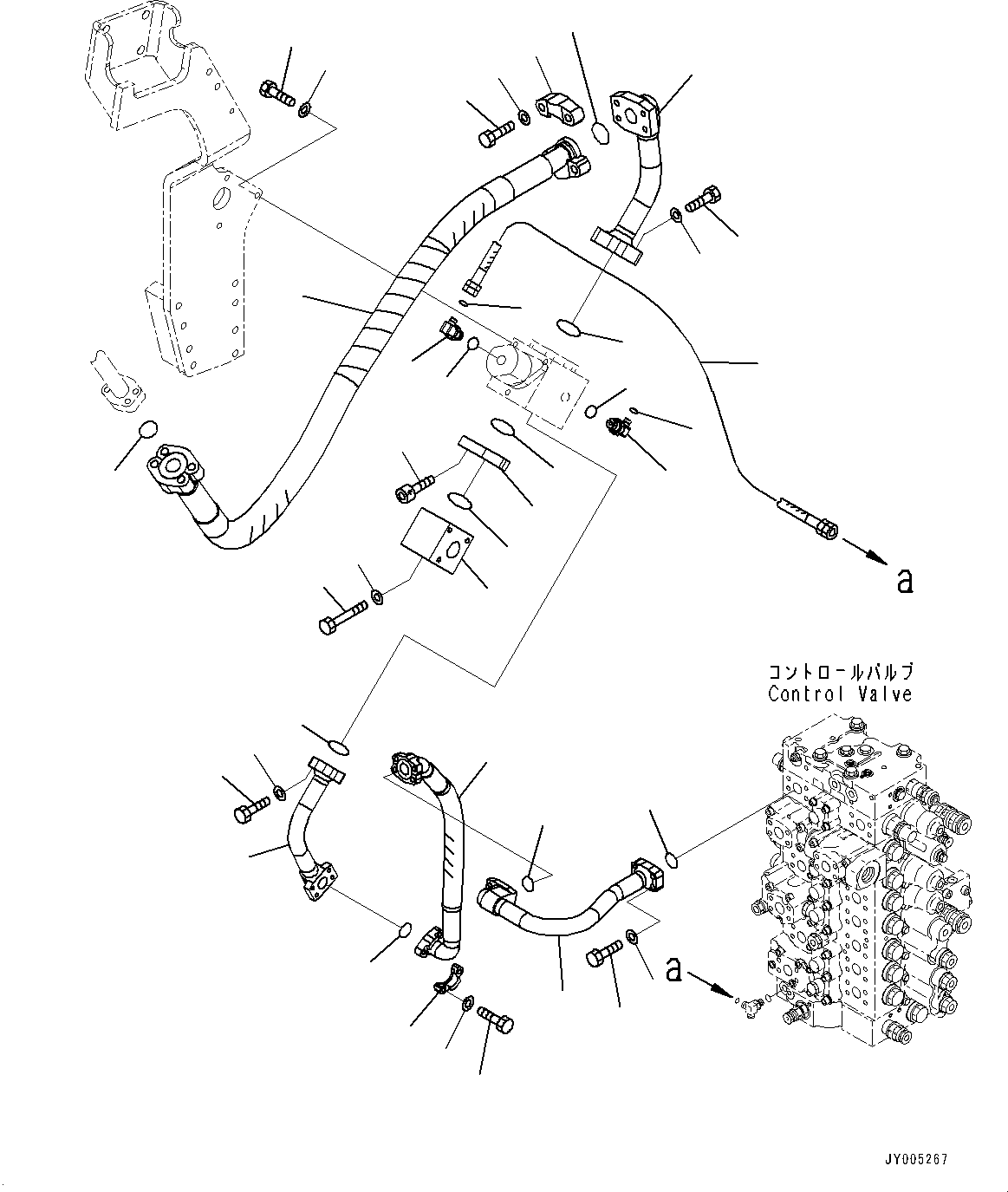 Шланг 208-62-76730 KOMATSU