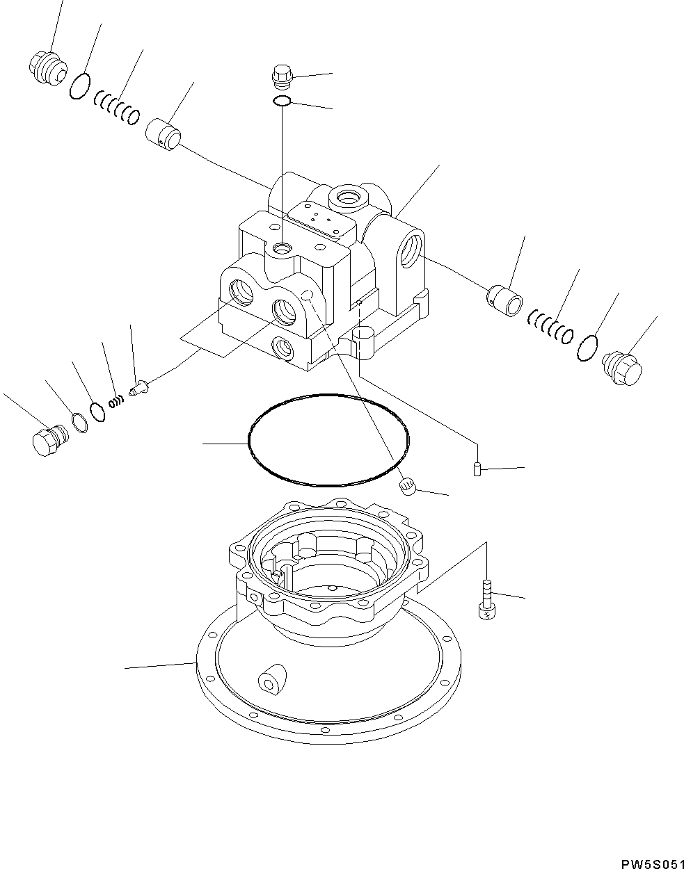 Уплотнительное кольцо круглого сечения 706-7K-40040 KOMATSU
