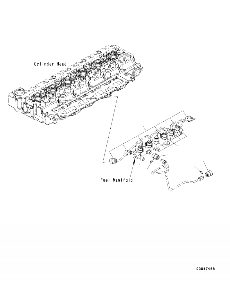 Зажим 6754-71-5770 KOMATSU