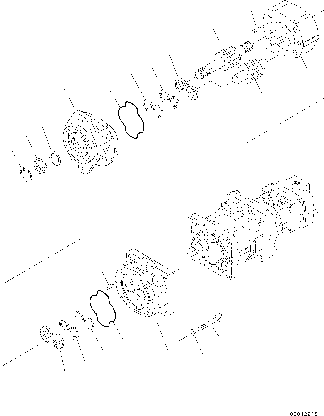 Корпус 705-17-34110 KOMATSU
