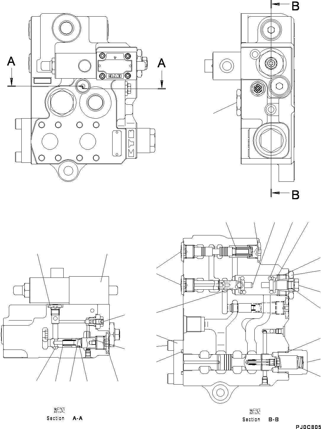 Золотник 421-S99-345013 KOMATSU