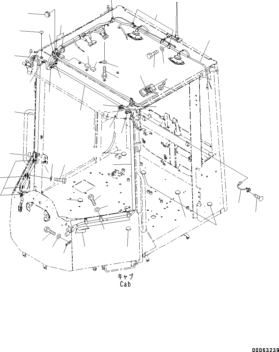Жгут проводов 417-926-4810 KOMATSU
