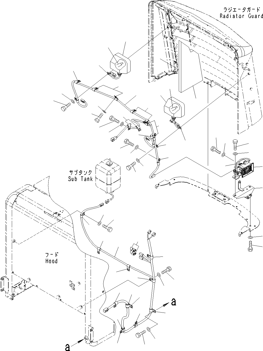 Жгут проводов 417-54-47340 KOMATSU