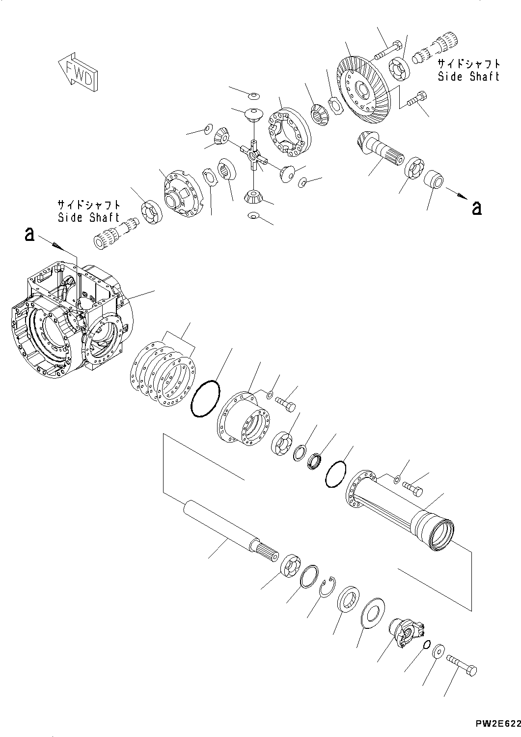 Корпус 418-22-31512 KOMATSU