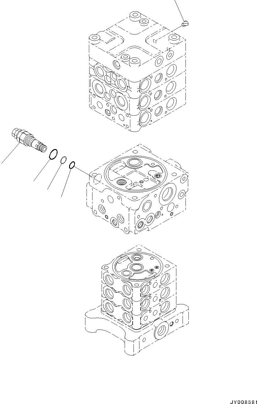 Предохранительный клапан 723-40-94200 KOMATSU