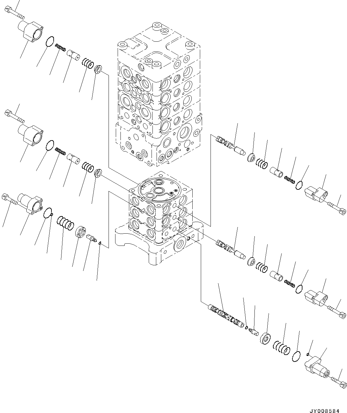 Группа корпуса 723-23-02600 KOMATSU