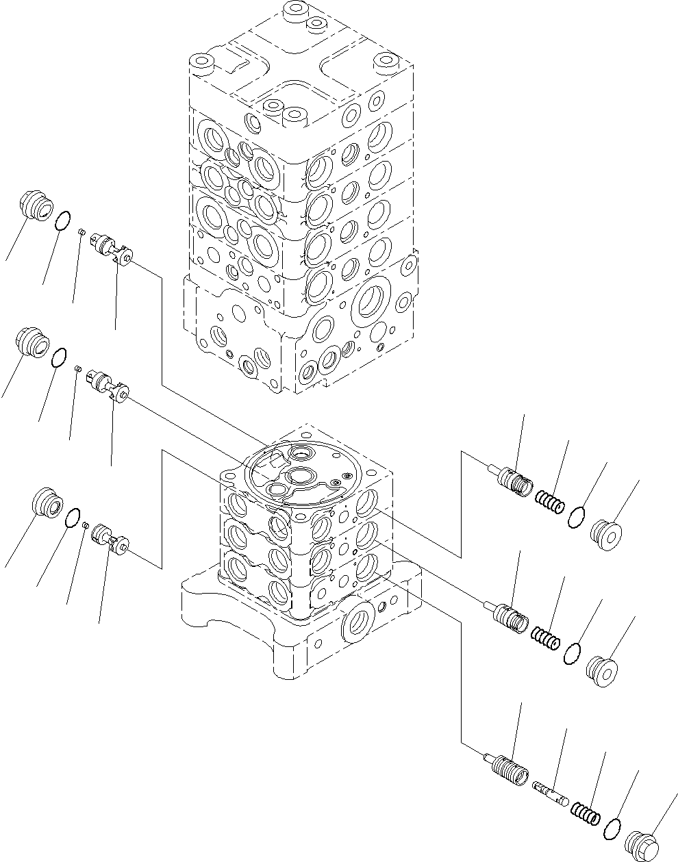 Клапан (подузел) 723-26-40601 KOMATSU