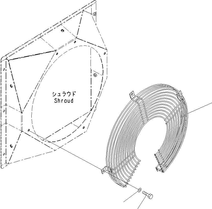 Wire Net 22N-03-31150 KOMATSU