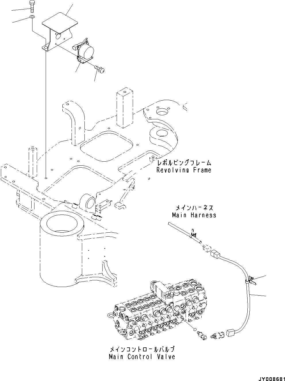 Жгут проводов 22M-06-31140 KOMATSU