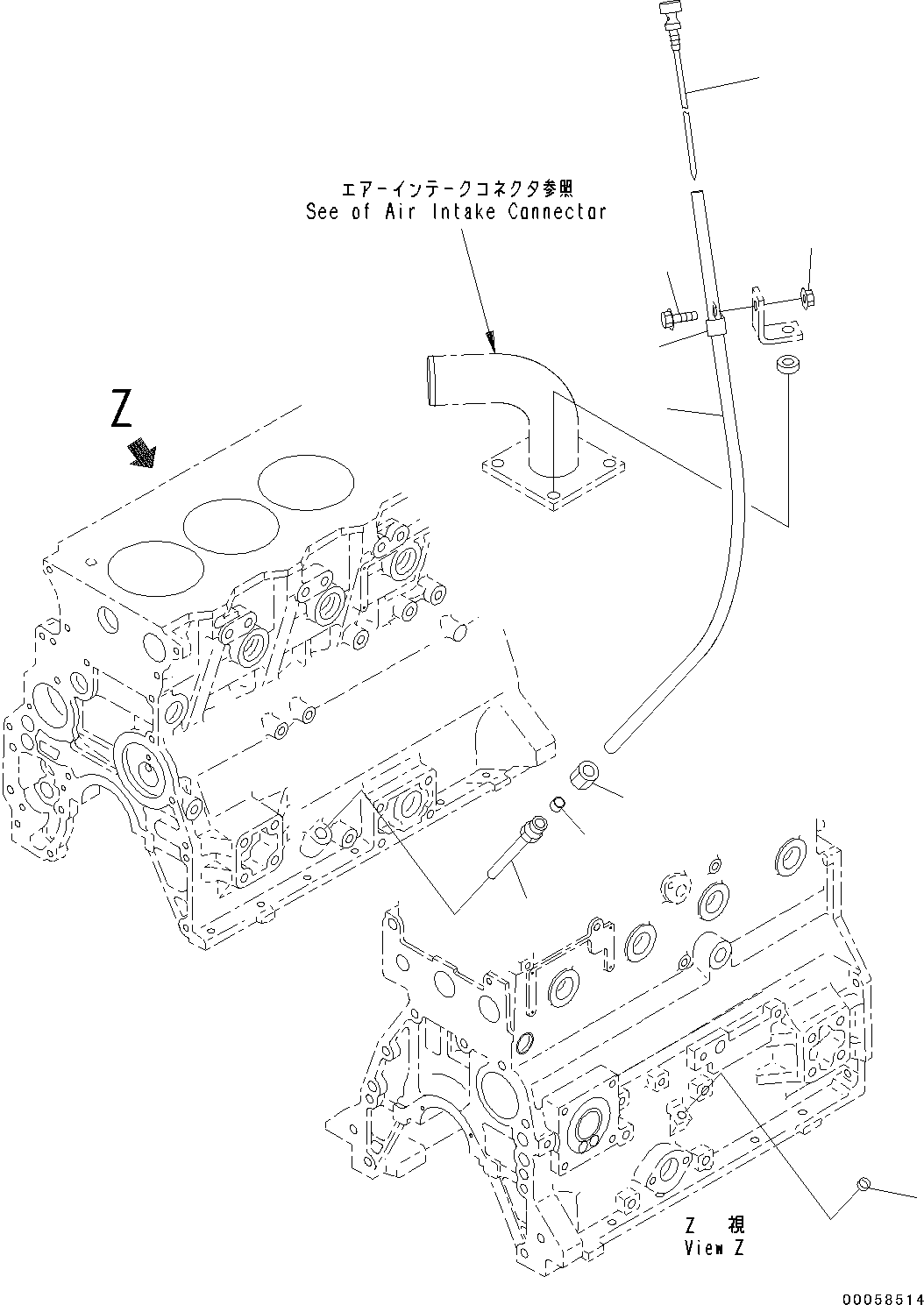 GAUGE, OIL 6271-21-5480 KOMATSU