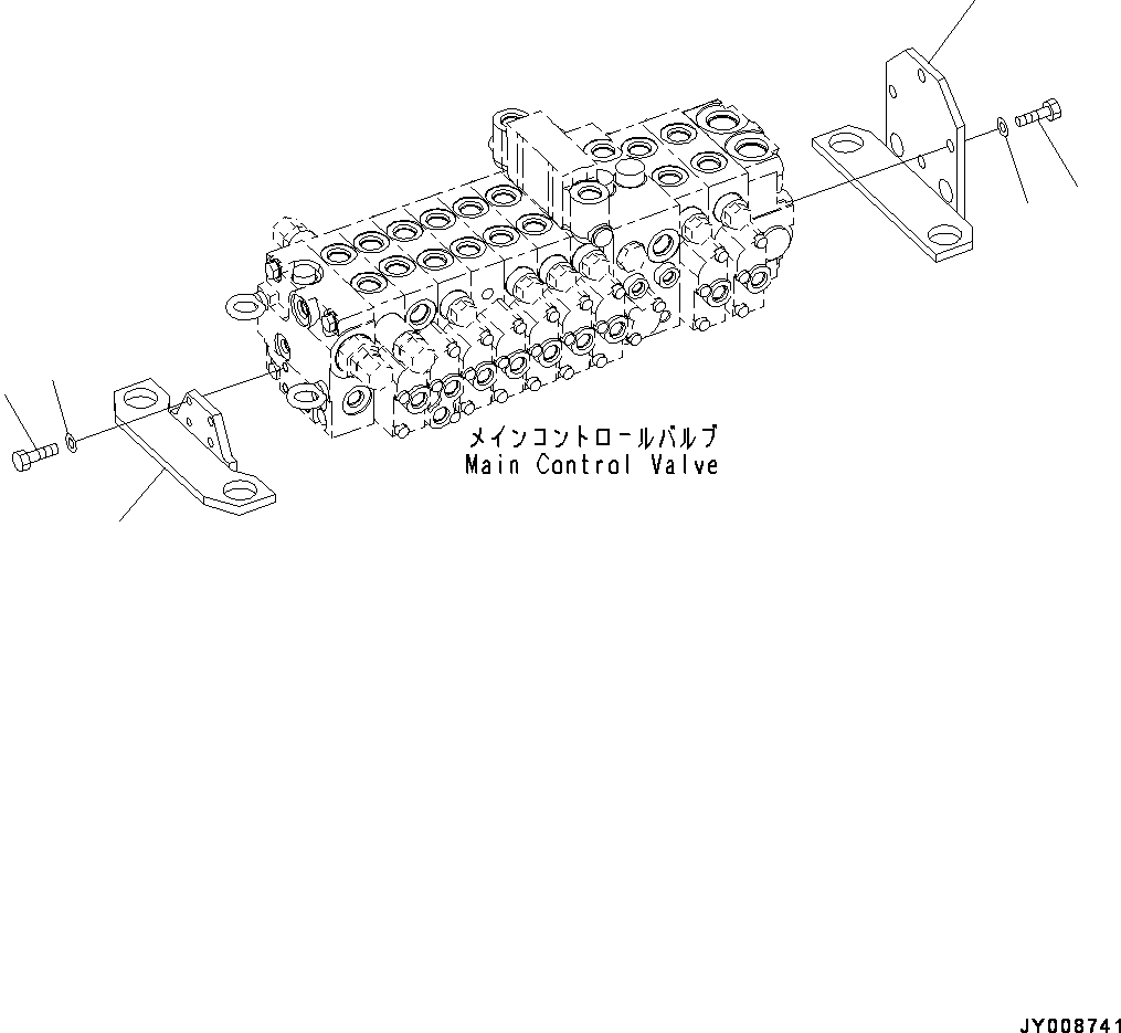 Кронштейн 22M-60-32121 KOMATSU