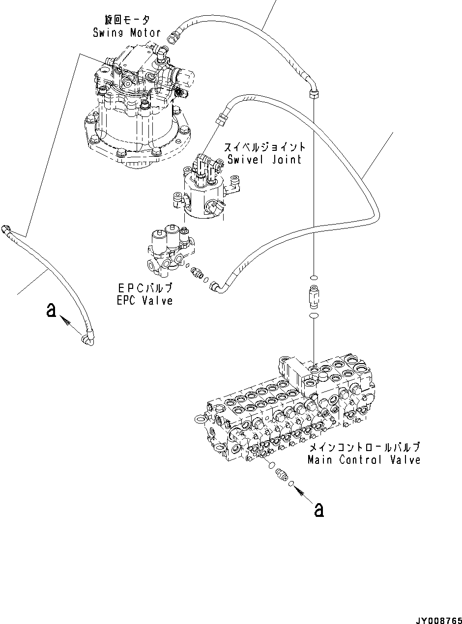 Шланг 22M-972-3510 KOMATSU