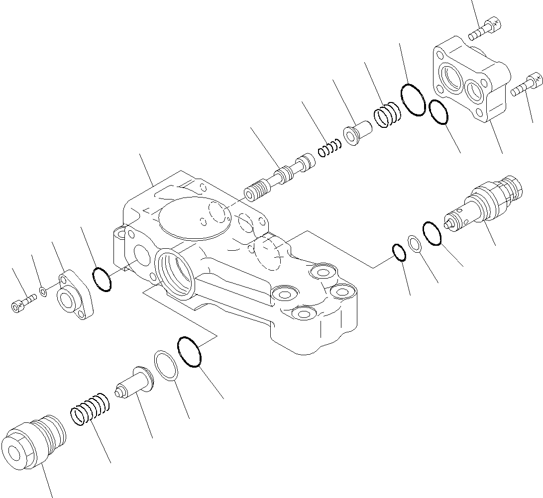 Клапан пилотный 702-21-08820 KOMATSU