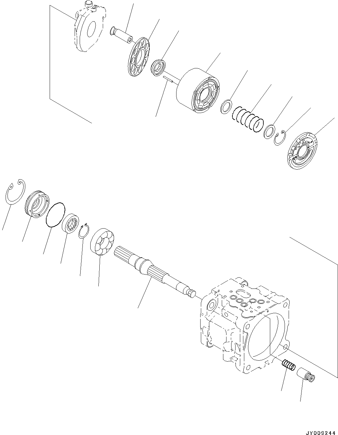 Насос в сборе 708-3S-00920 KOMATSU