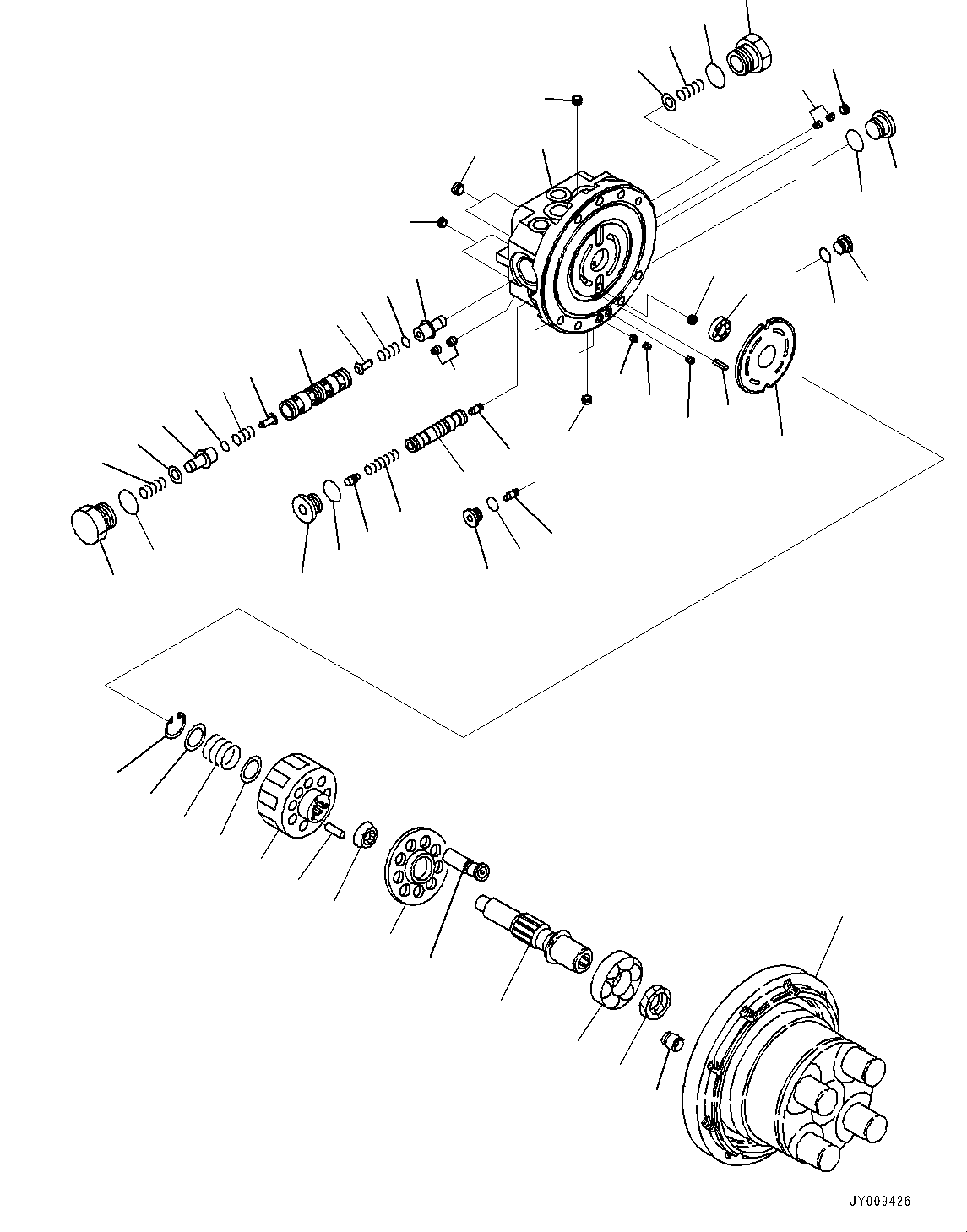 BODY, SUBASSEMBLY FUMHB2B28353 KOMATSU