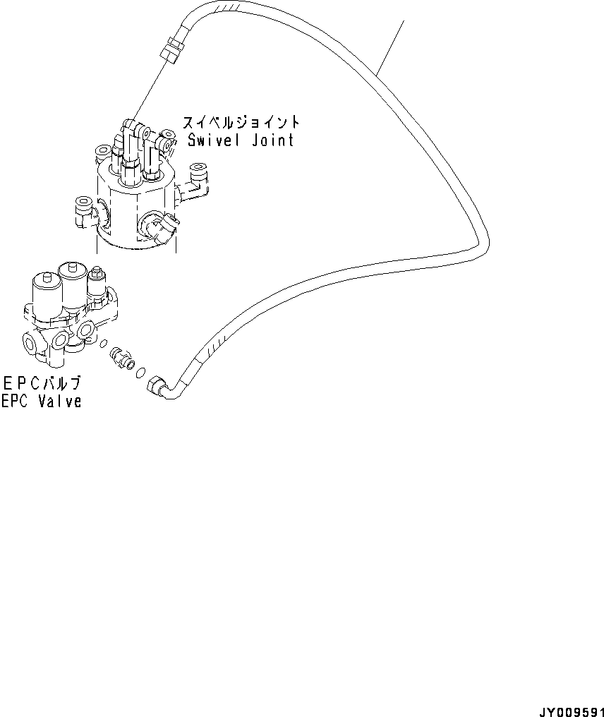 Шланг 22M-910-3320 KOMATSU