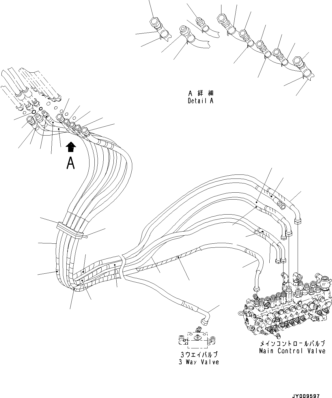 Шланг 02766-00528 KOMATSU