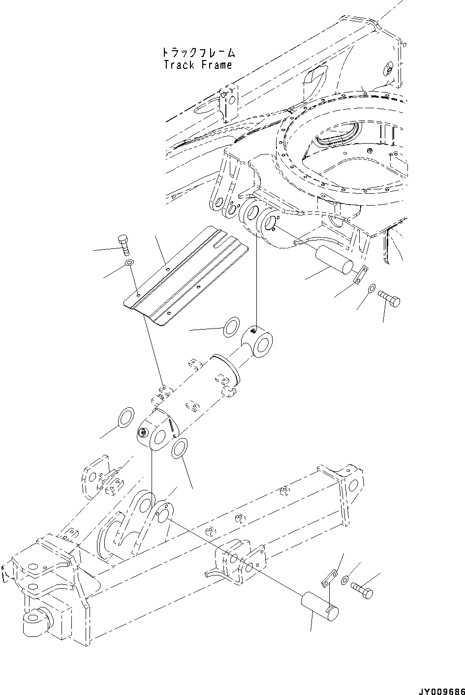 Крышка 22M-910-2880 KOMATSU