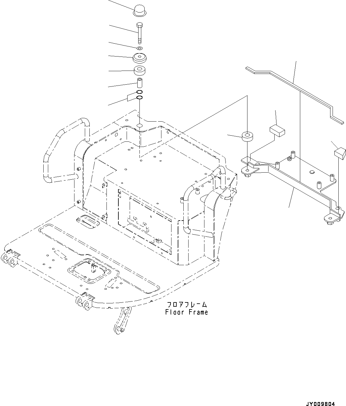 Упорное кольцо 22M-54-33120 KOMATSU