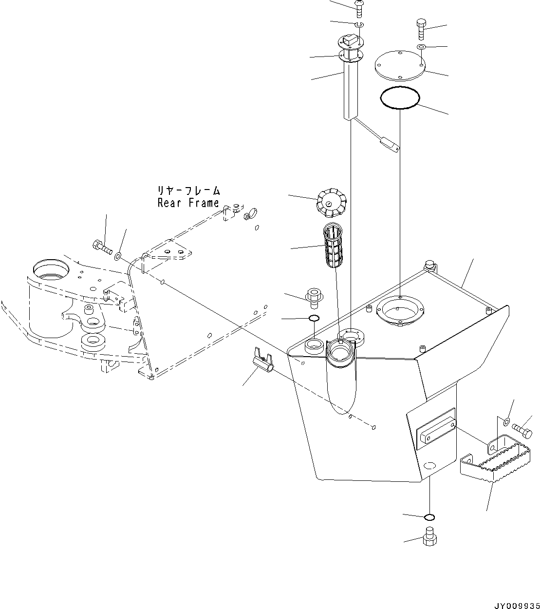 Tank Assembly, Fuel 42A-04-51113 KOMATSU