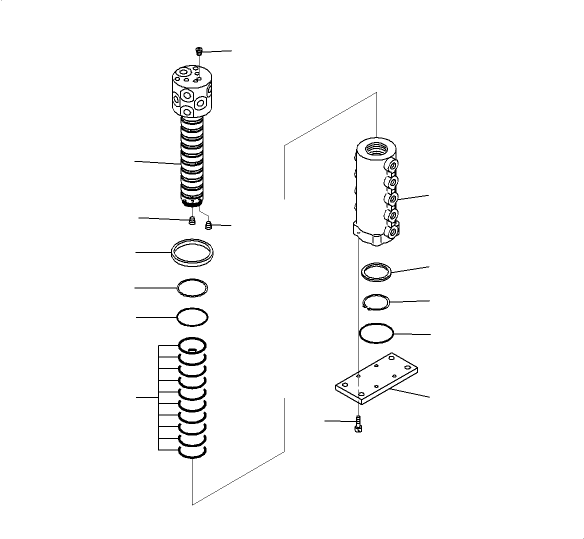 Swivel Joint Assembly 22J-62-37500 KOMATSU