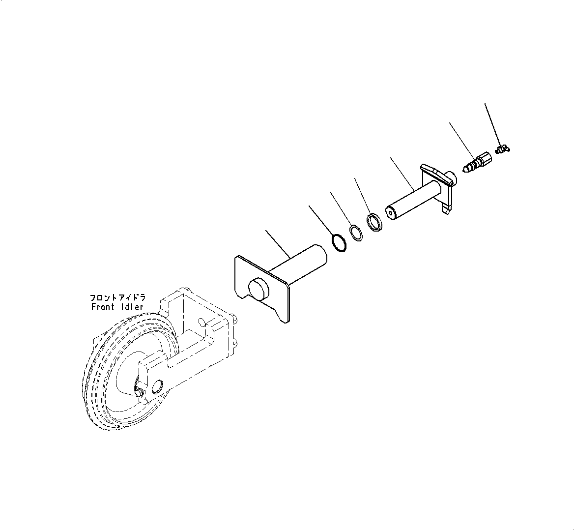 Cushion Assembly 22J-35-26100 KOMATSU
