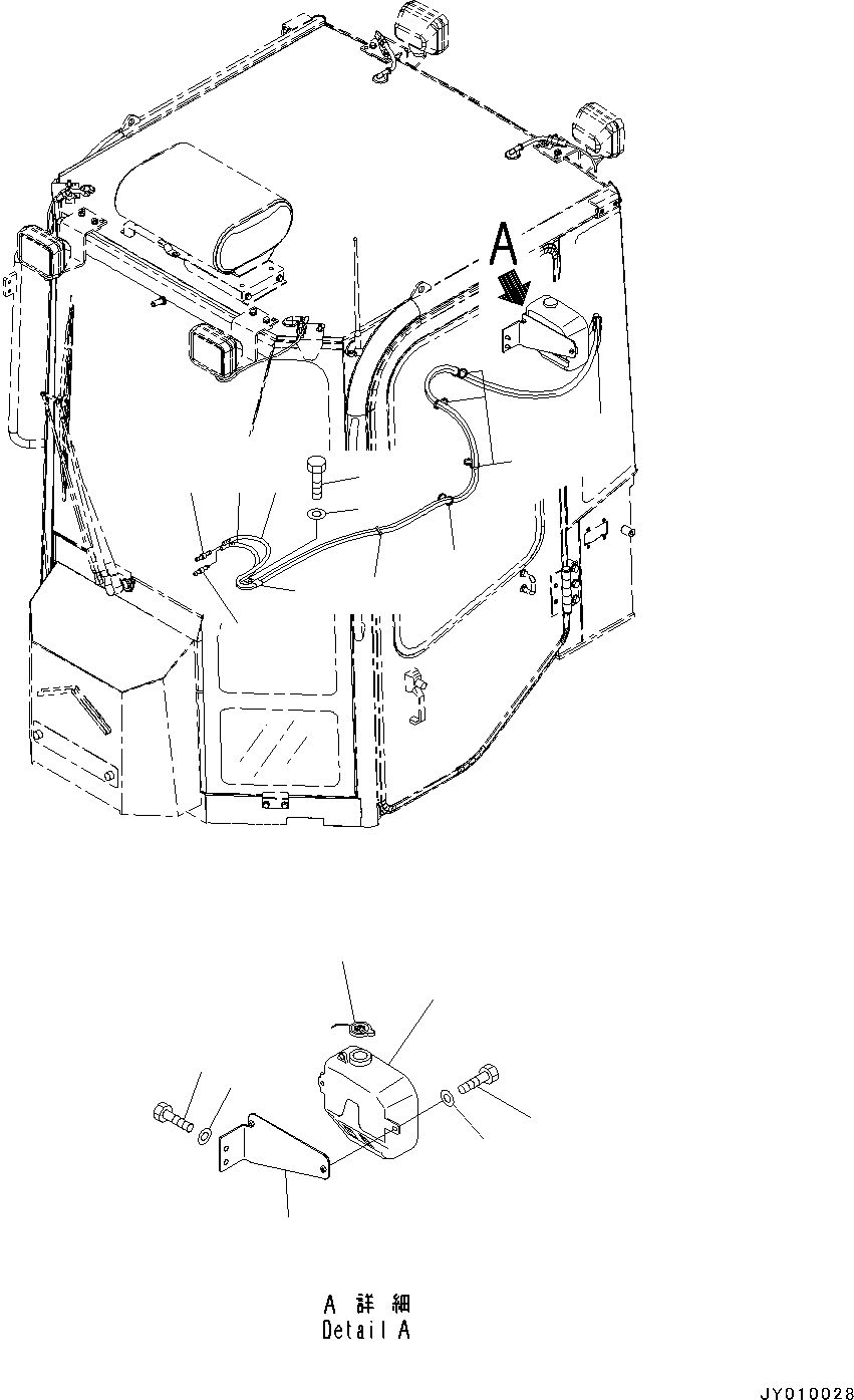 Шланг 42A-56-51220 KOMATSU
