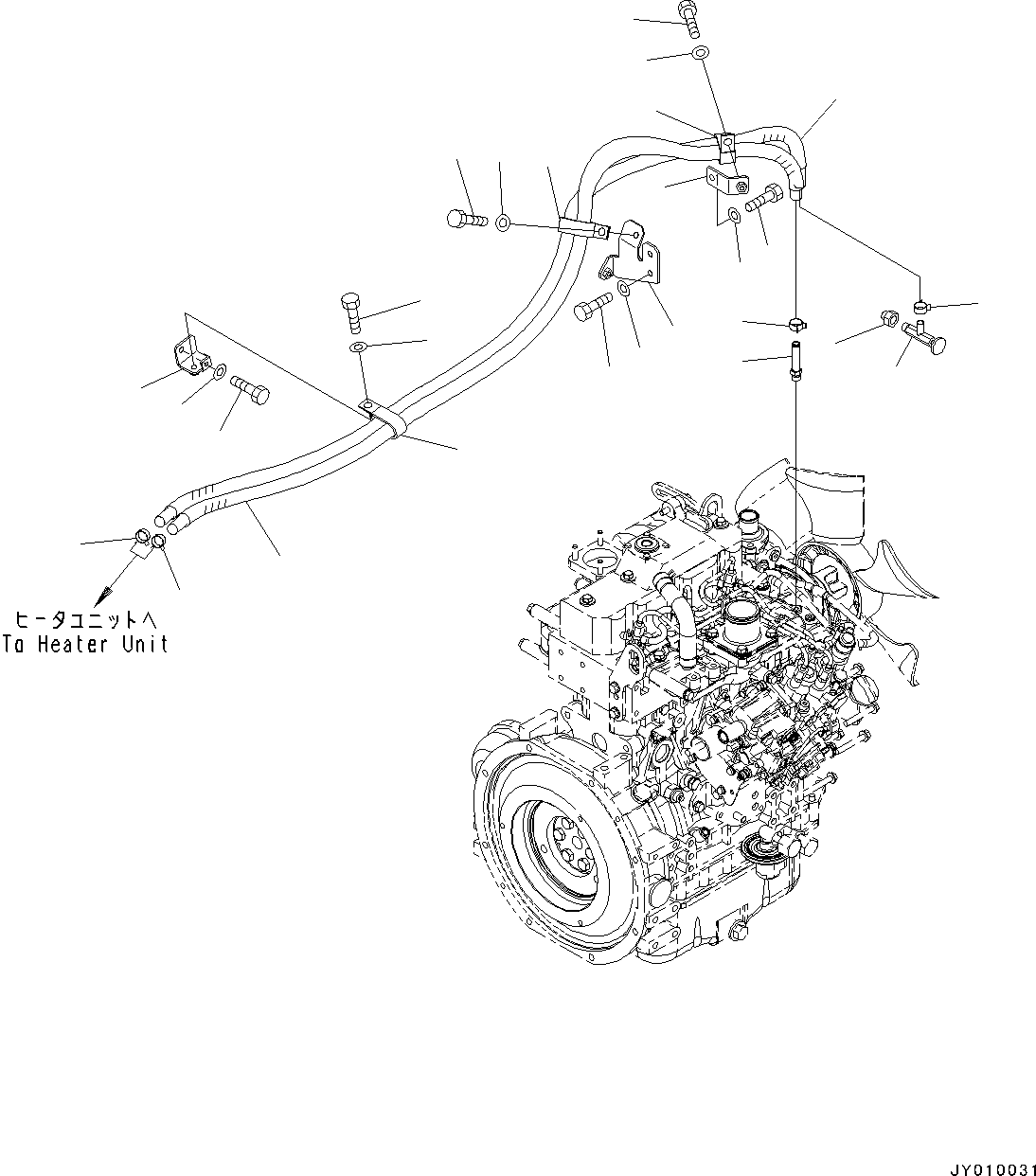 Ниппель 42A-07-53140 KOMATSU