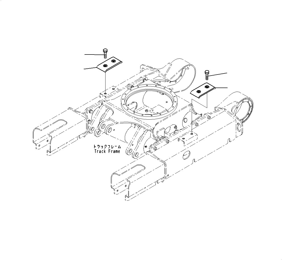 Пластина 20R-30-R1190 KOMATSU