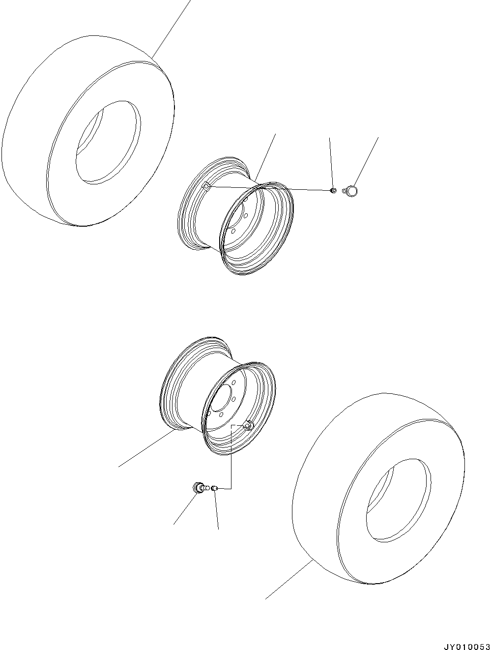 Rim, R.H. 42A-30-51111 KOMATSU