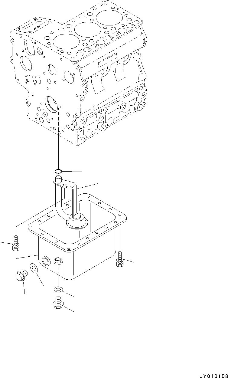 Сливная пробка KT13901-3375-0 KOMATSU